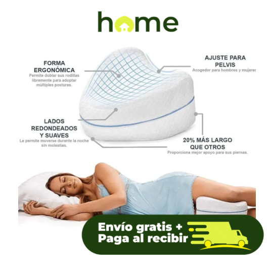 Almohada Ergoflex Para Piernas y Rodillas