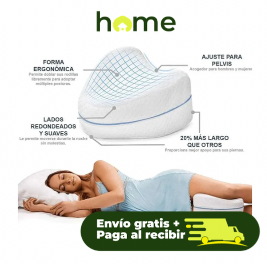 Almohada Ergoflex Para Piernas y Rodillas
